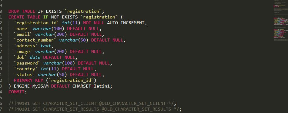 Codigniter Crud Generator